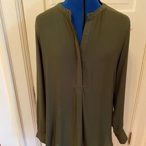 NWT Old Navy The Tunic Shirt Olive size L
